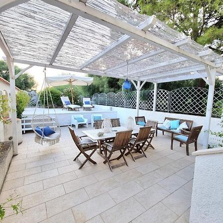 Vista Mare Su Tre Piani Con Giardino Villa Falerna Ngoại thất bức ảnh