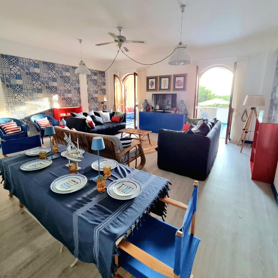 Vista Mare Su Tre Piani Con Giardino Villa Falerna Ngoại thất bức ảnh
